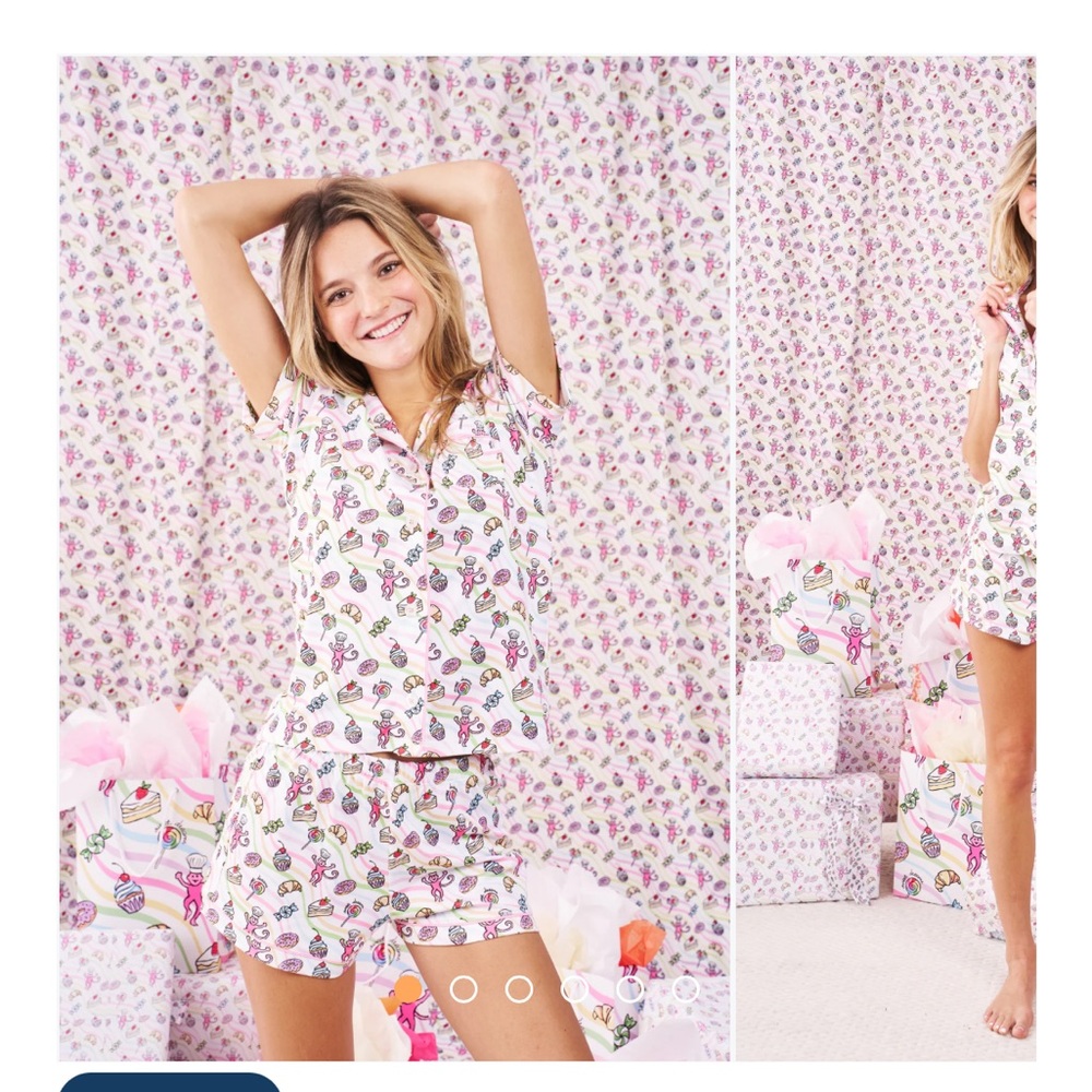 Roller Rabbit Sweet Dream Swirl Short Polo